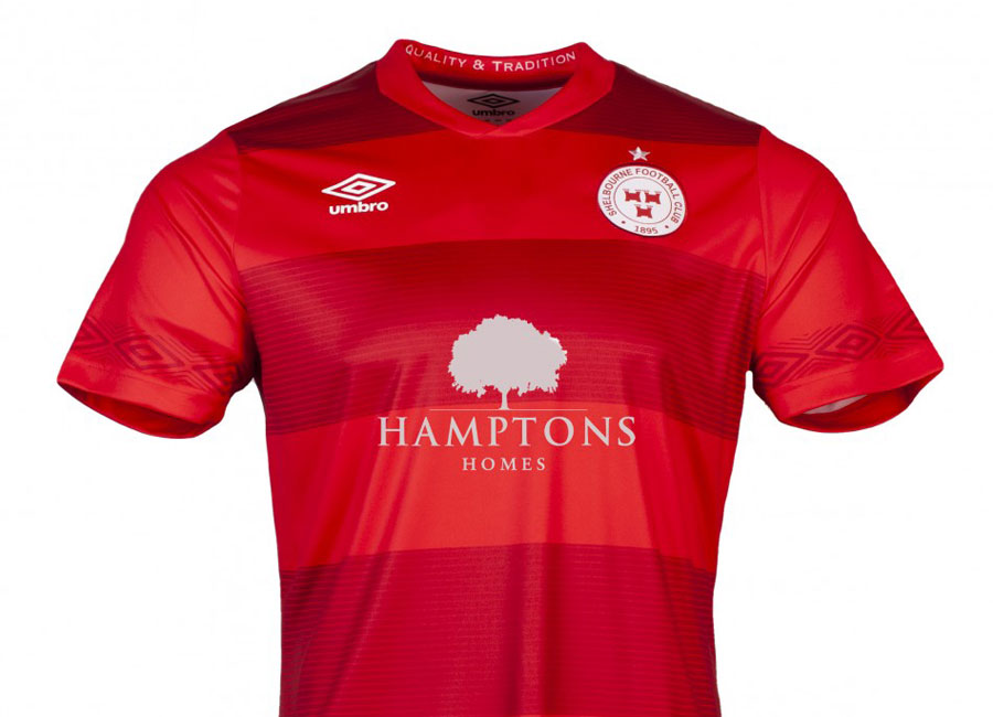 Shelbourne FC 2021 Umbro Home Kit #ShelbourneFC #DublinsFinest #umbro #RedsTogether #Since1895