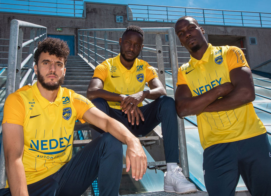Sochaux 2020-21 Nike Home Shirt #Sochaux #FCSochaux #nikefootball