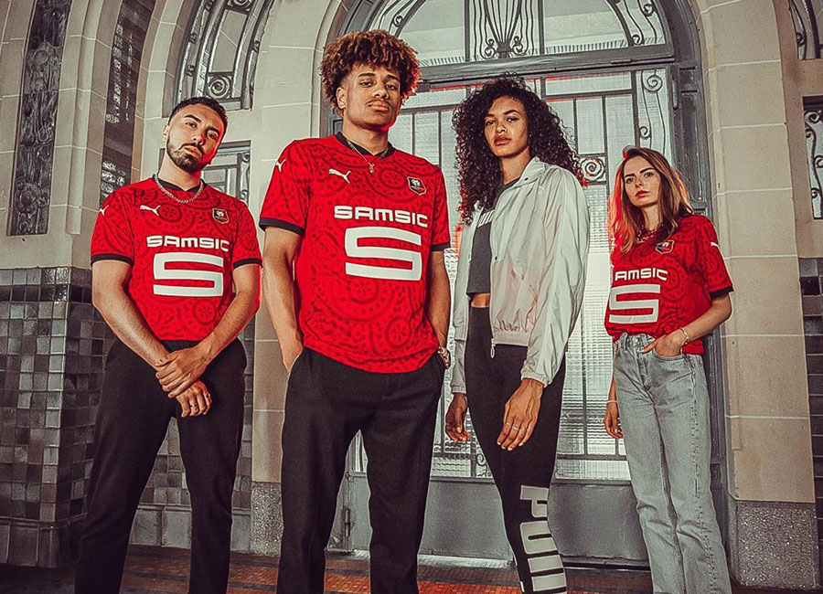 Stade Rennais 2020-21 Puma Home Kit #StadeRennais #AllezRennes #Rennes #pumafootball