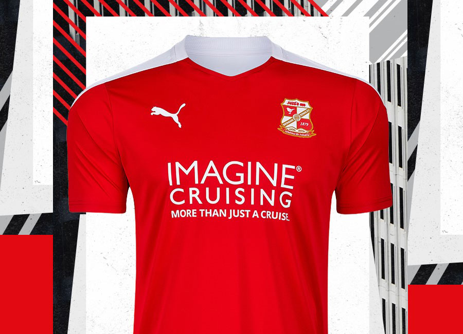 Swindon Town 2020-21 Puma Home Kit #SwindonTown #STFC #SwindonTownfc