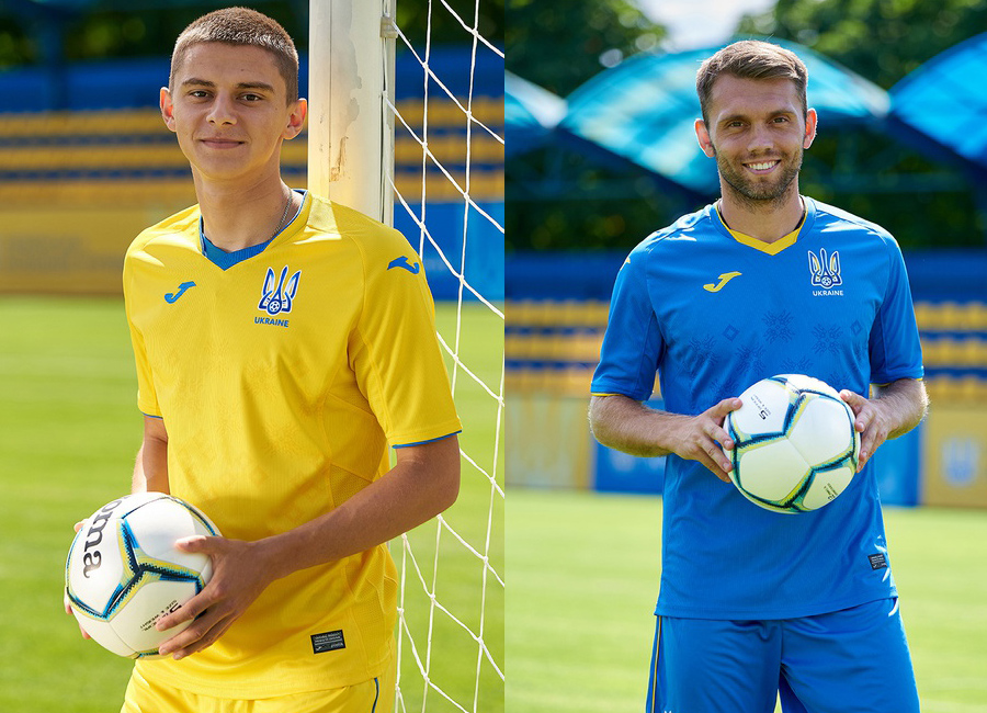 Ukraine 2020-21 Joma Home & Away Kits #МиЗбірна #ukraine #jomasport