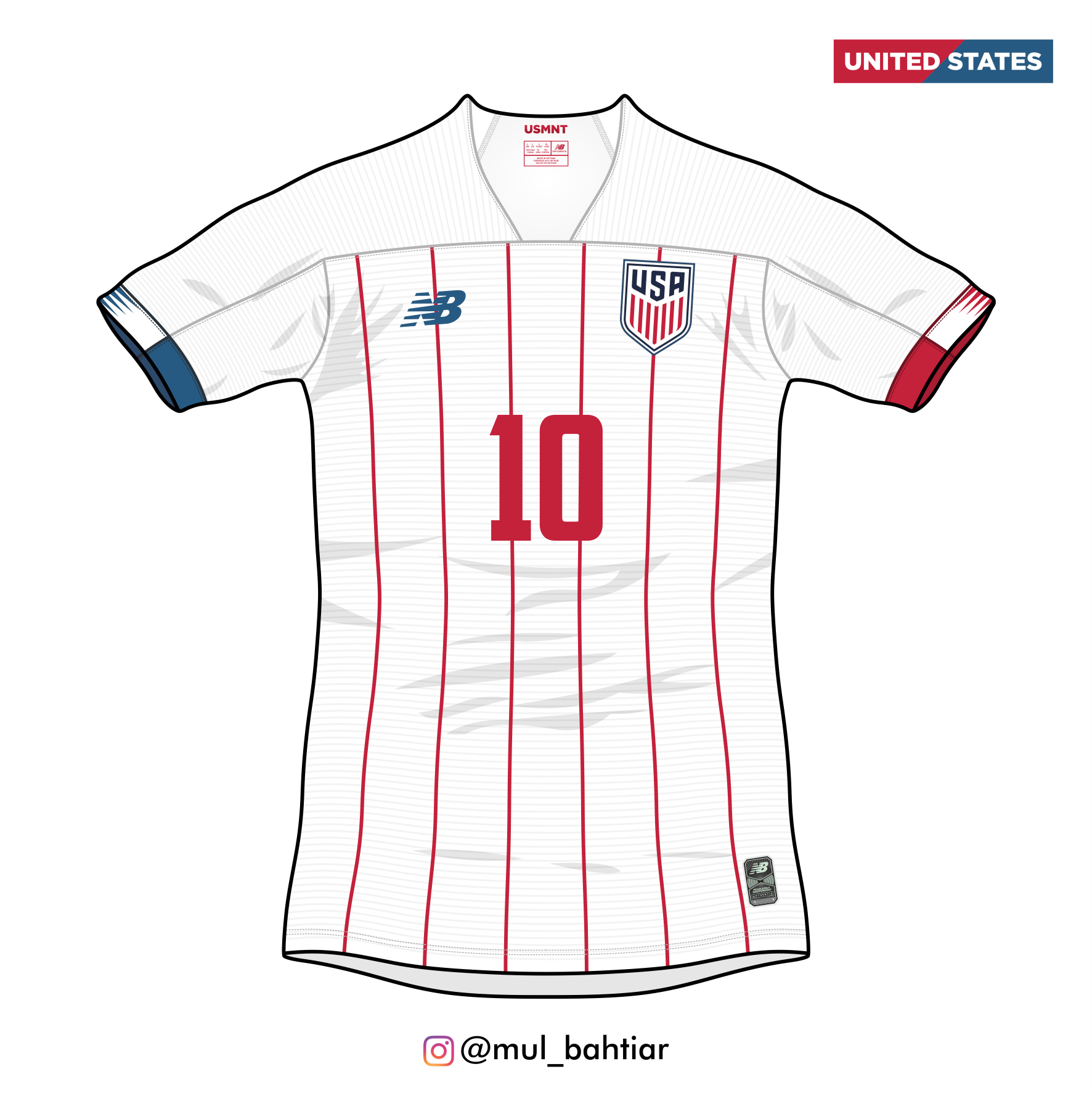 United States x New Balance shirt concepts - Home