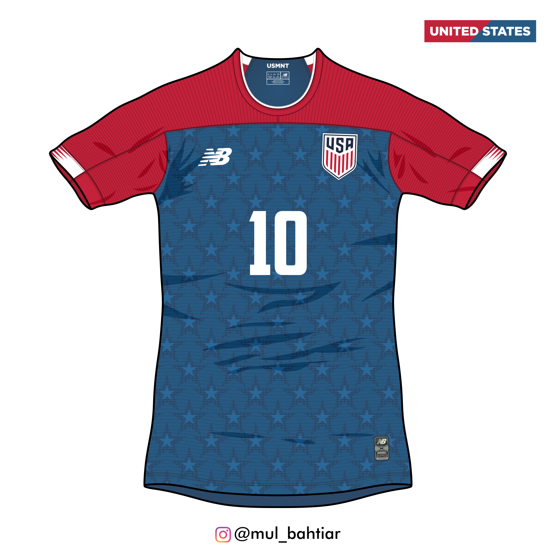 United States x New Balance shirt concepts - Away