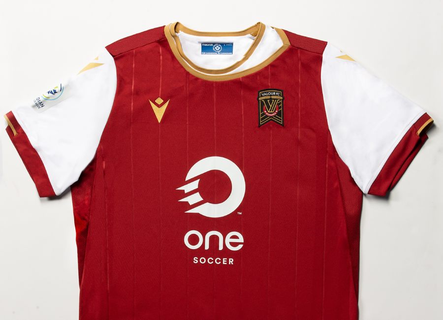 Valour FC 2020 Macron Home Kit #ValourFC #ForValour #CanPL #footballshirt