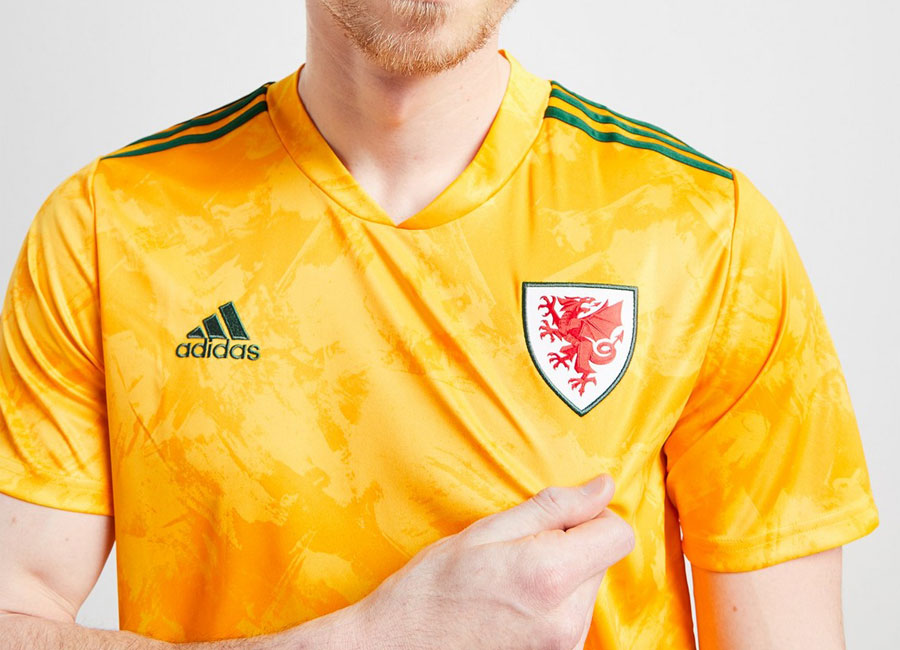 Wales 2020 Adidas Away Kit #walesfc #welshfootball #adidasfootball