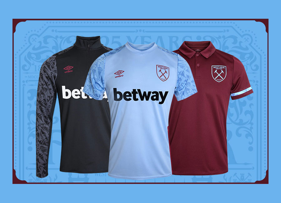 West Ham United 2020-21 Umbro Training Collection #westham #westhamunited #whufc #umbro
