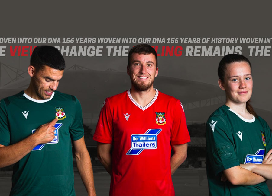 Wrexham 2020-21 Macron Home & Away Shirts #WrexhamAFC #WxmAFC