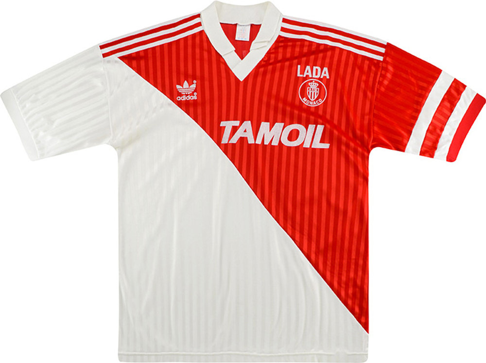 AS Monaco 1991-92 Home Shirt #monaco #asmonaco #shirtcollector