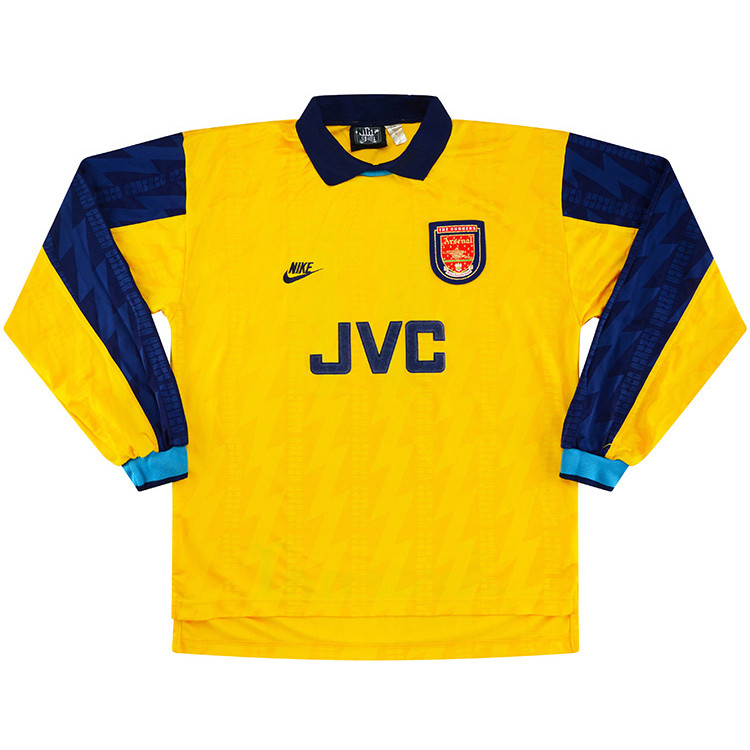 Arsenal 1994-95 Match Issue Third Shirt #arsenal #arsenalfc #matchworn #shirtcollector