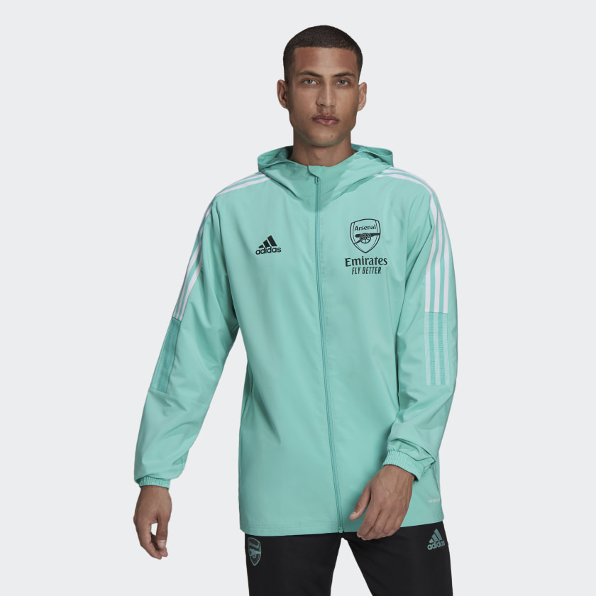 Arsenal Tiro Presentation Track Top - Acid Mint