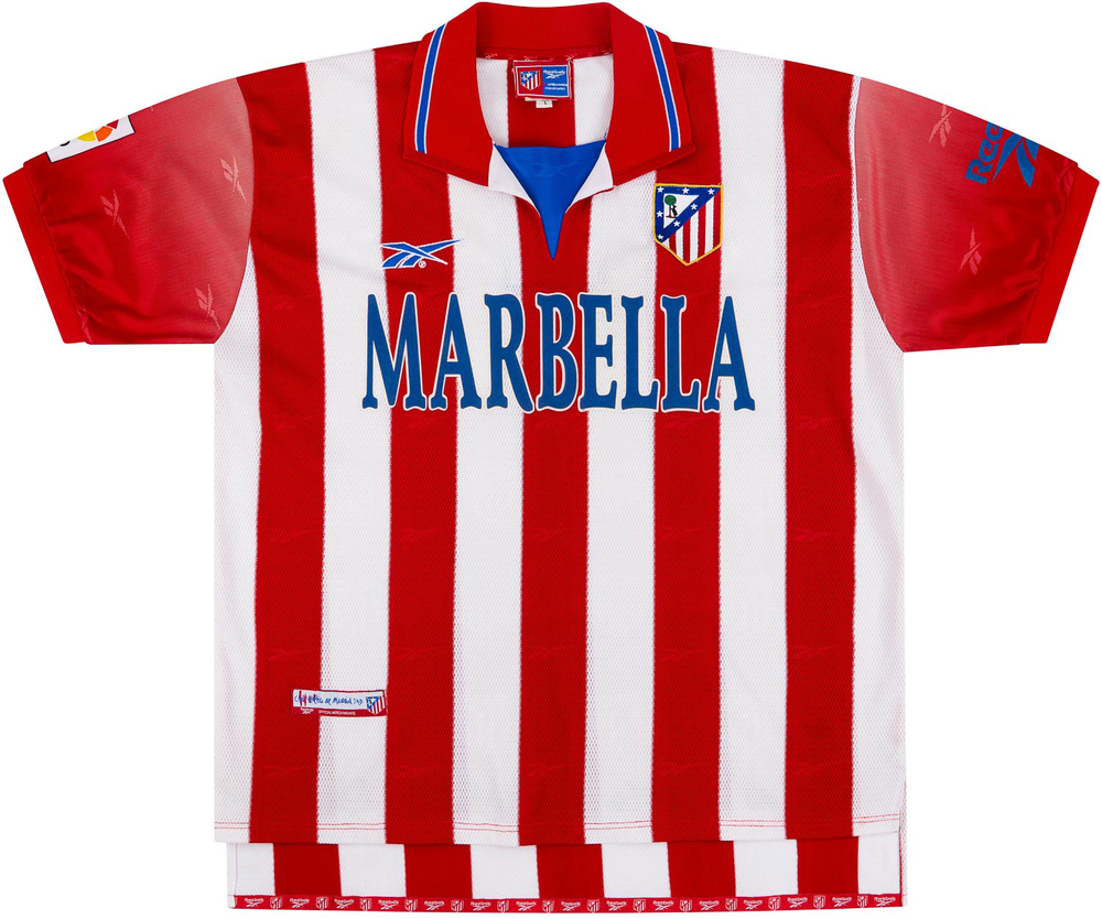 Atletico Madrid 1998-99 Home Shirt #AtleticoMadrid #atleti #shirtcollector