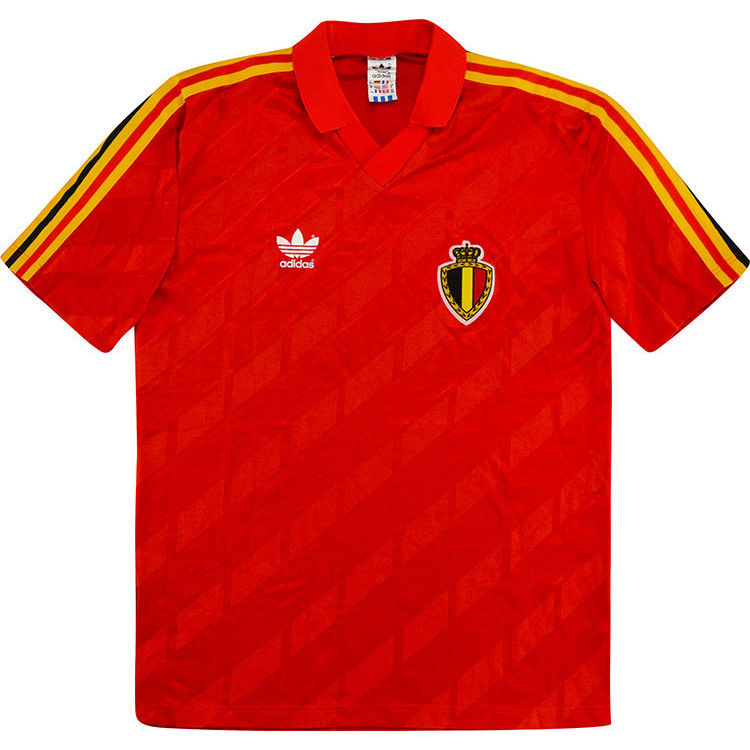 Belgium 1986-89 Home Shirt #rodeduivels #shirtcollector