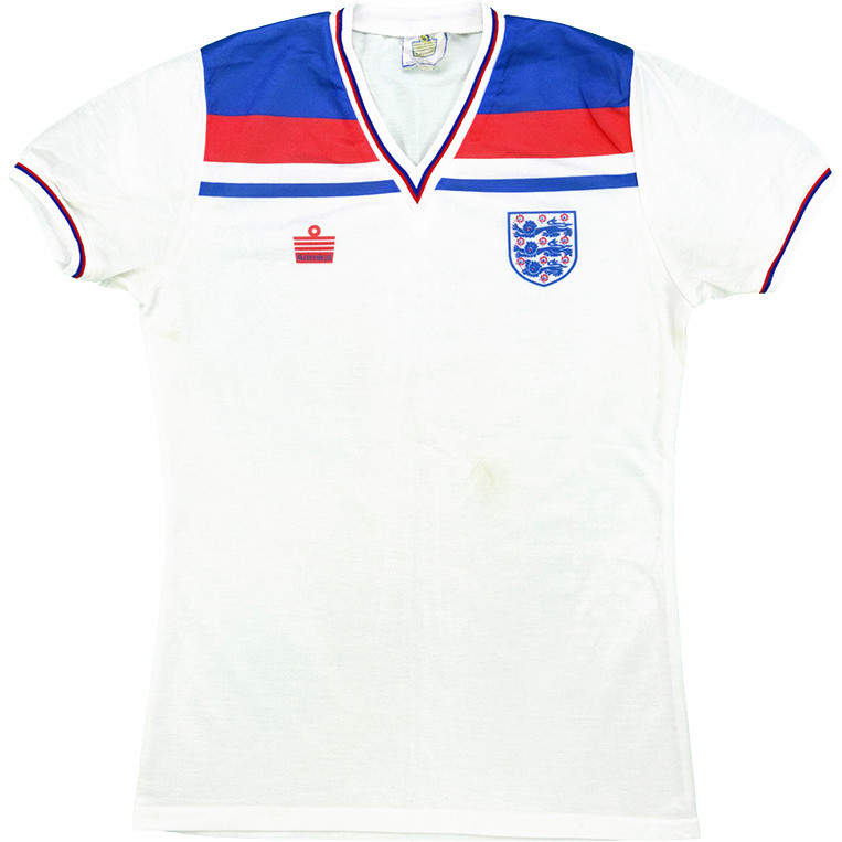 England 1980-83 Home Shirt #Englishfootball #AdmiralSportswear #shirtcollector