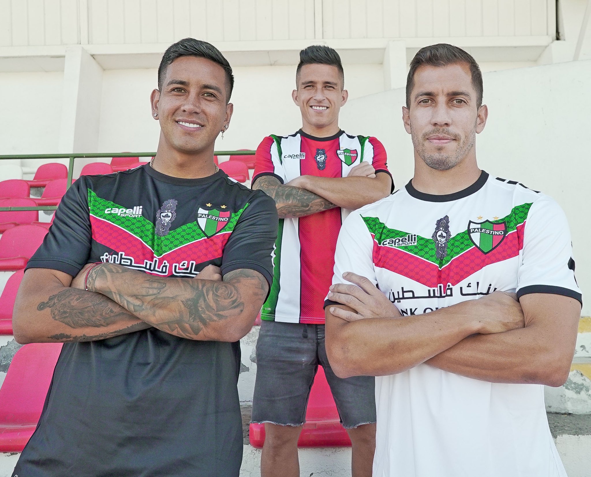 Deportivo Palestino 2022 Capelli Home, Away and Third Kits #TodoUnPueblo #VamosPalestino #DeportivoPalestino