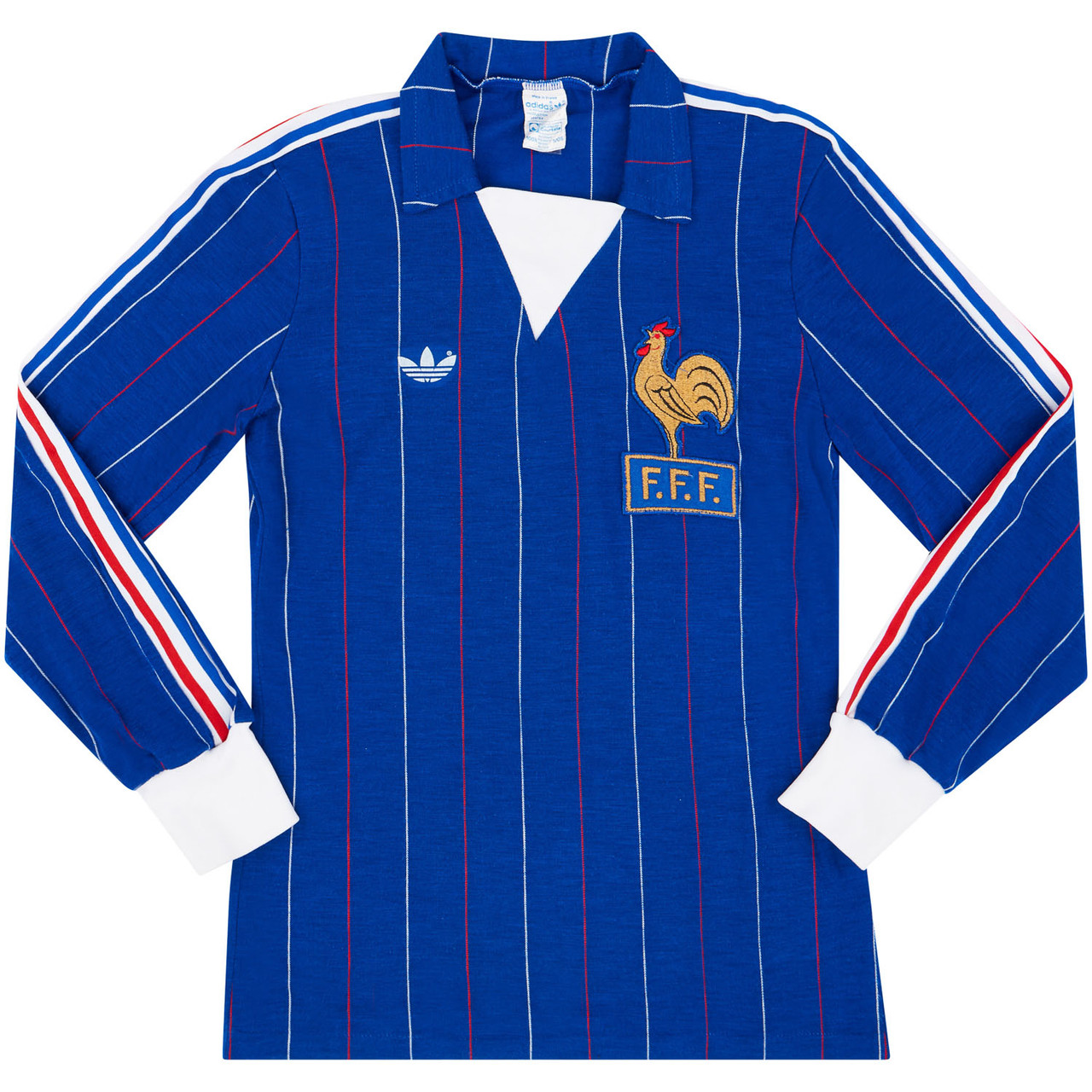 France 1980-82 Home Shirt #fff #LesBleus #shirtcollector