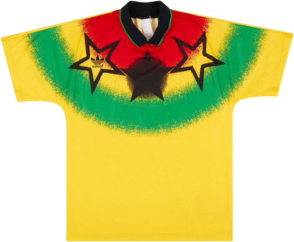Ghana 1993-95 Home Shirt #Ghana #adidasfootball #shirtcollector
