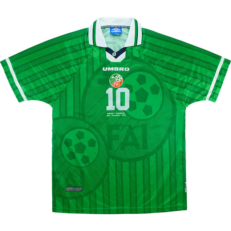 Ireland 1998 Match Worn Home Shirt #matchworn #faireland #shirtcollector