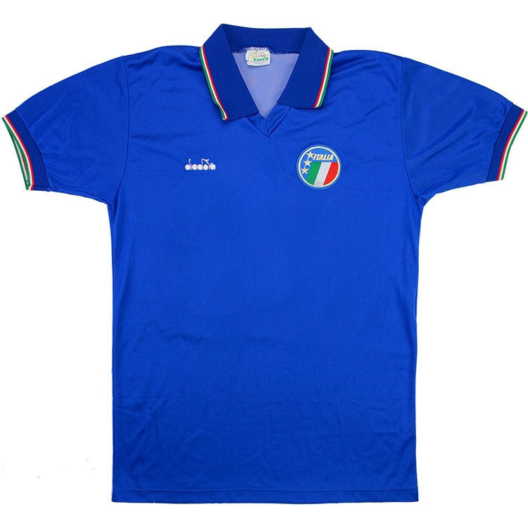 Italy 1986-90 Home Shirt #italia #baggio #shirtcollector