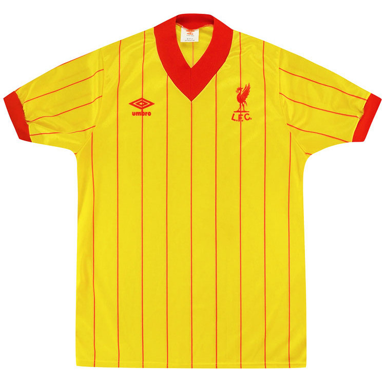 Liverpool 1981-84 Away Shirt #Liverpool #lfc #Liverpoolfc #shirtcollector