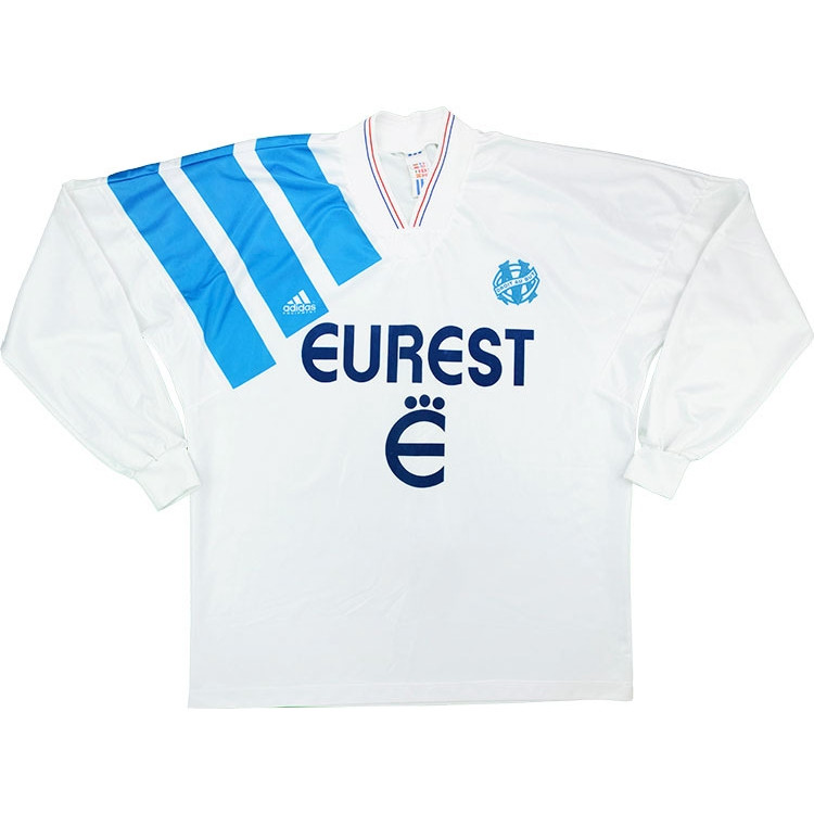 Olympique Marseille 1993-94 Home Shirt #OlympiqueMarseille #TeamOM #shirtcollector