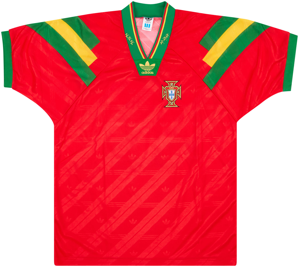Portugal 1992-93 Match Issue Home Shirt #Portugal #adidasfootball #matchworn #shirtcollector