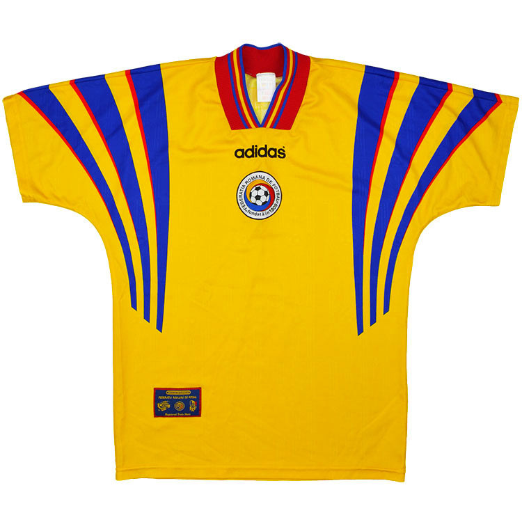 Romania 1996-98 Home Shirt #Romania #shirtcollector