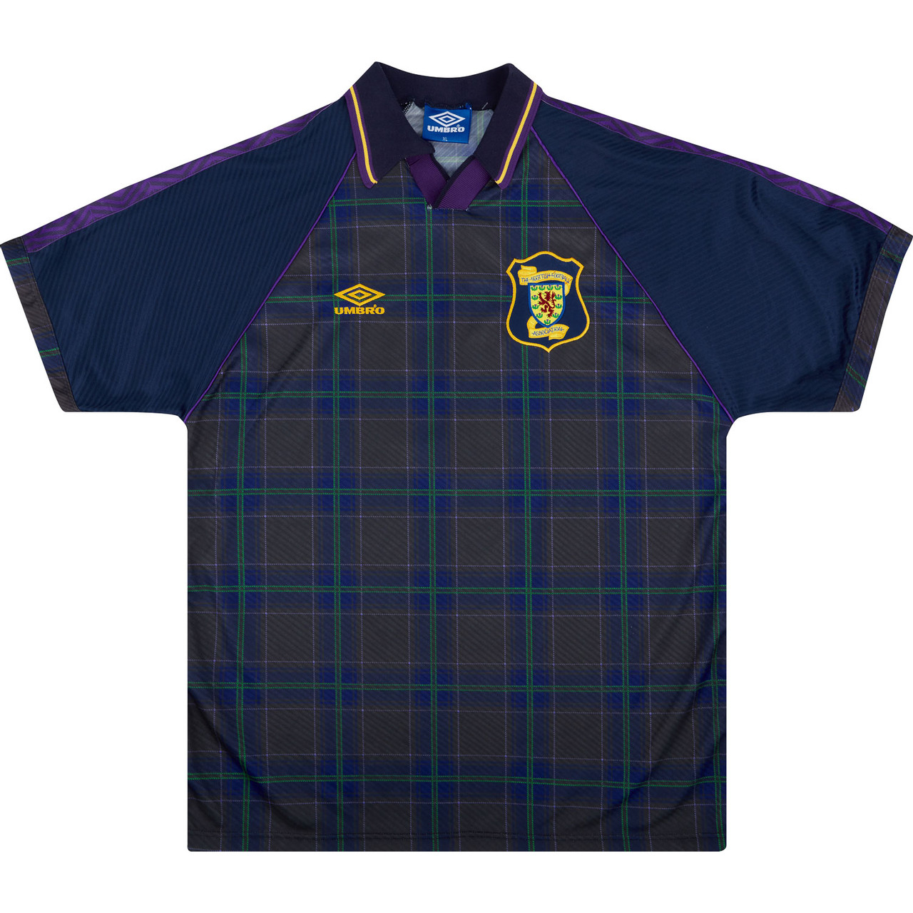 Scotland 1995 Match Worn Home Shirt #scottishfootball #matchworn #shirtcollector