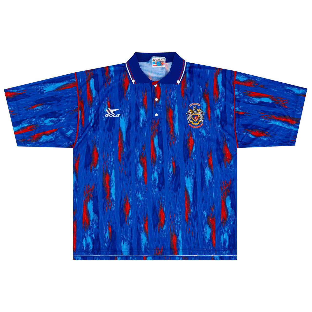 Stockport County 1991-92 'Wembley 1992' Home Shirt #Watford #StockportCounty #StockportCountyfc #shirtcollector