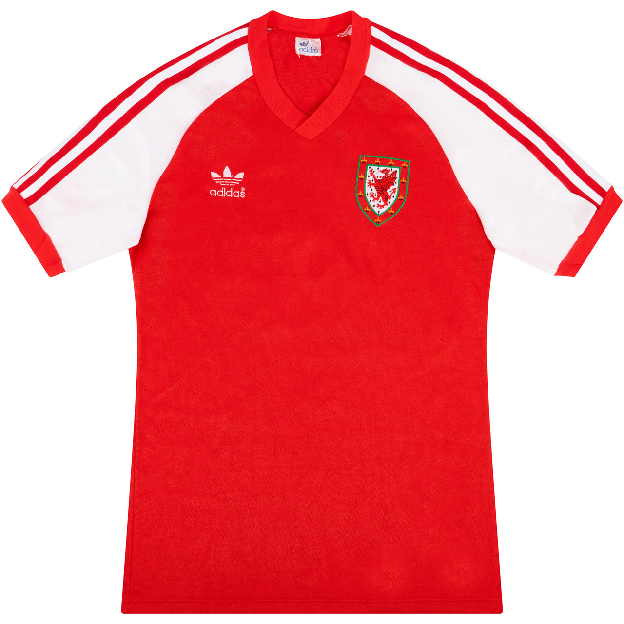 Wales 1982 Match Worn Home Shirt #matchworn #welshfootball #shirtcollector