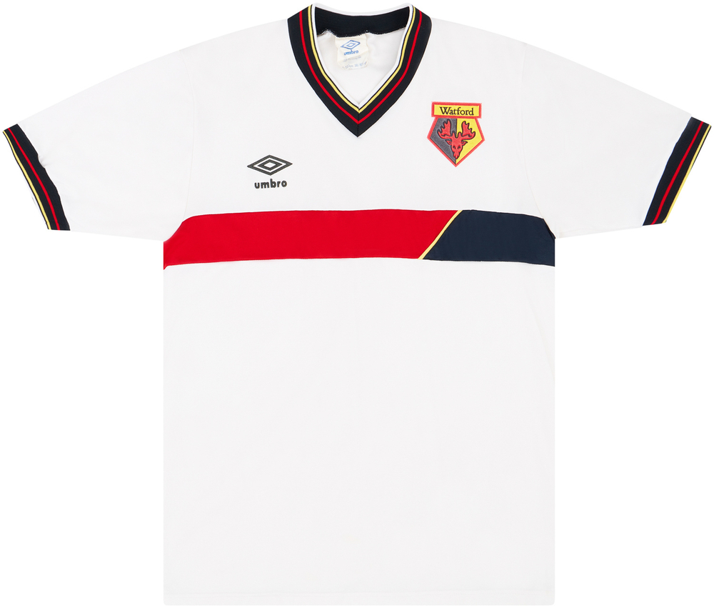 Watford 1986-88 Away Shirt #Watford #Watfordfc #umbro #shirtcollector