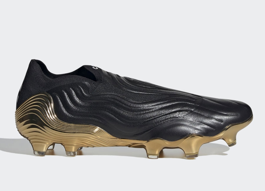 Adidas Copa Sense+ FG Superlative - Core Black / Cloud White / Gold Metallic #footballboots #adidasfootball
