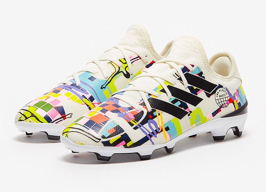 Adidas Gamemode FG - Off White / Core Black / Core White #footballboots #adidasfootball