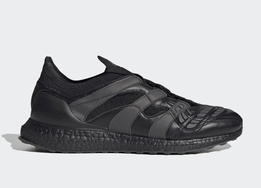 Adidas Predator Accelerator Trainers - Core Black / Grey Six / Grey Six #adidasfootball