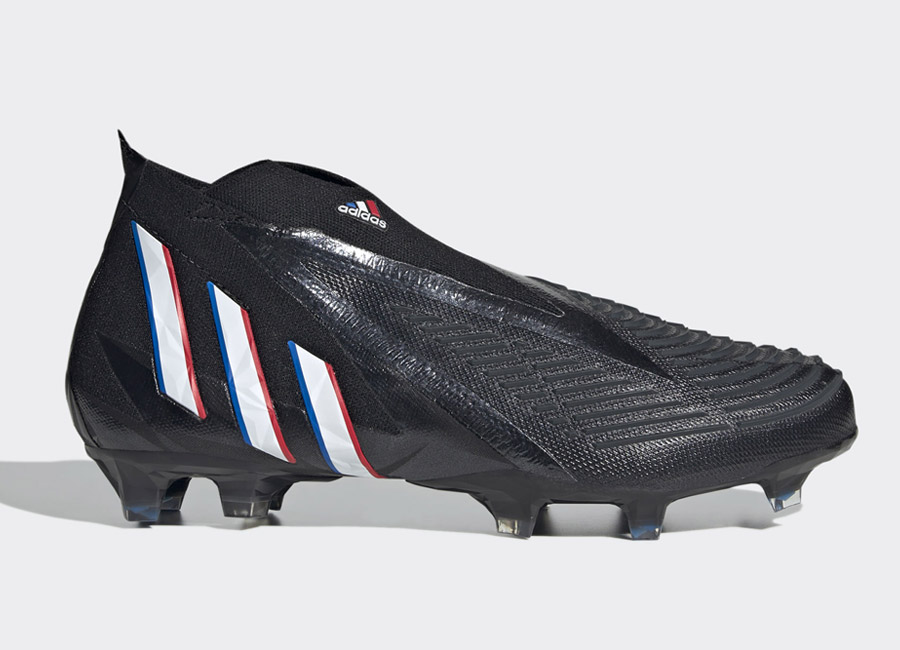 Adidas Predator Edge+ FG Edge of Darkness - Core Black / Cloud White / Vivid Red #footballboots #adidas #adidasfootball