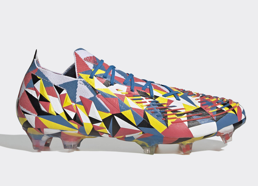 Adidas Predator Edge Geometric.1 FG - Bright Blue / Team Yellow / Solar Red #adidasfootball #adidas #footballboots