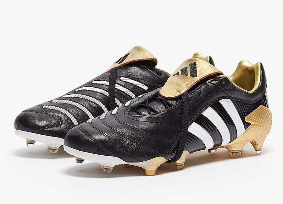 Adidas Predator Pulse FG Legends - Core Black / Zero Metallic / Gold Metallic #adidasfootball #footballboots