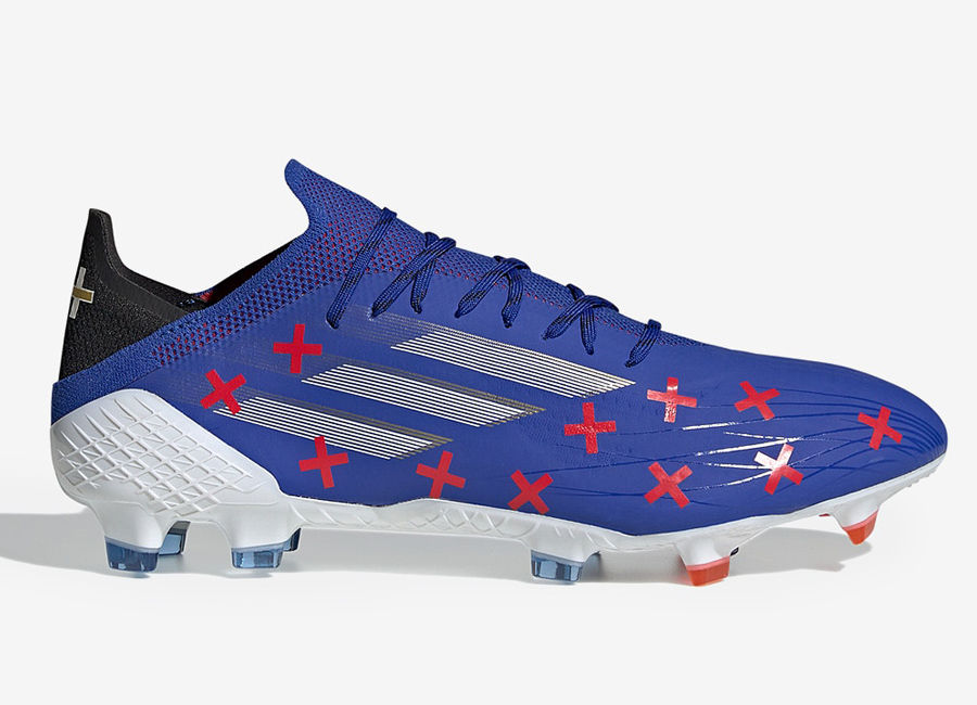 Adidas X Speedflow .1 FG 11/11 - Bold Blue / White / Vivid Red #footballboots #adidasfootball
