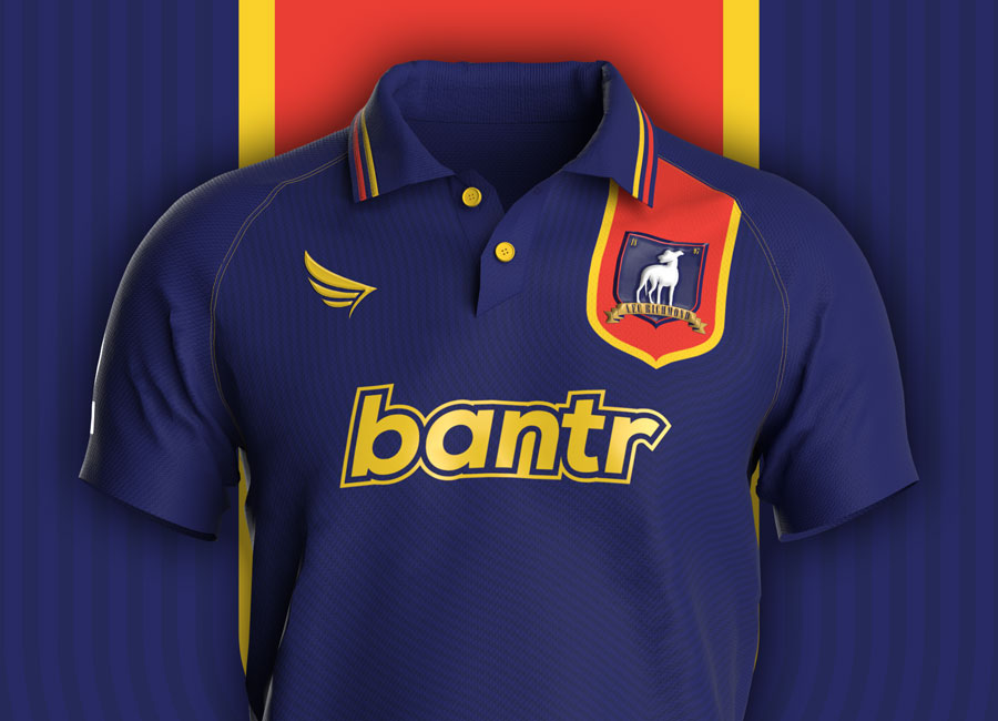 AFC Richmond (Ted Lasso) Shirt Concept by ONI @designedbyONI #TedLasso #AFCRichmond #kitdesign #conceptkit