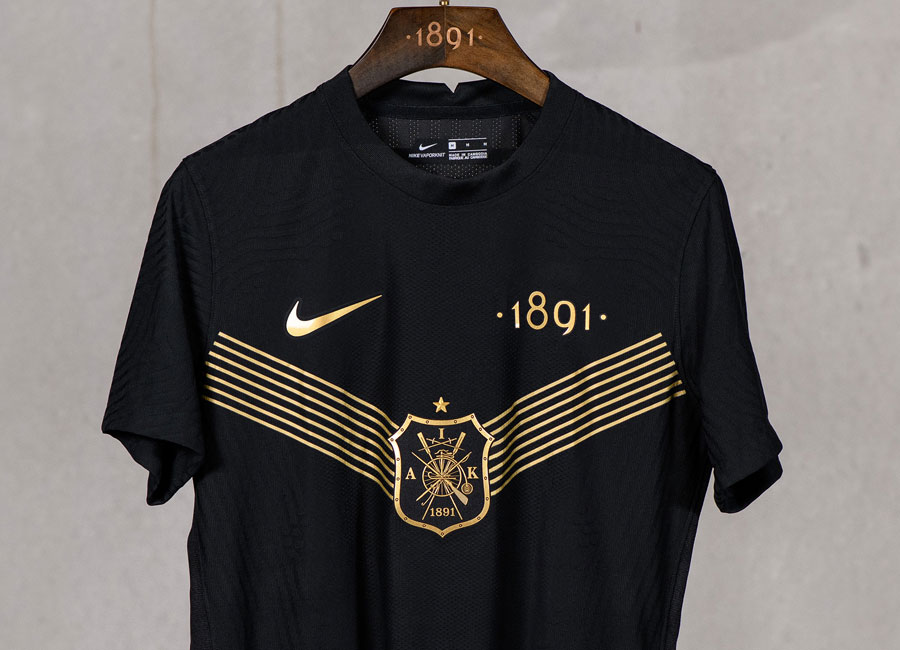 AIK 2021 Nike 130th Anniversary Shirt #medstili130år #CXXXedition #AIK #nikefootball