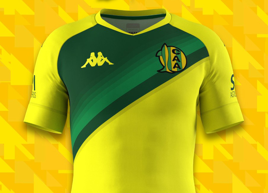 Aldosivi 2021 Kappa Away Shirt #Aldosivi #KappaSport #Vamostiburón