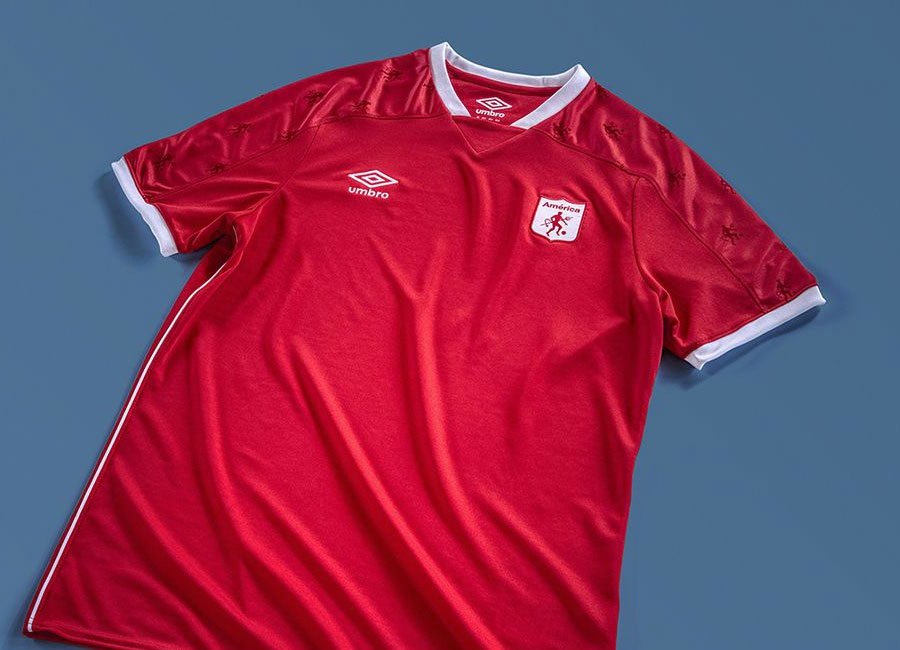 América de Cali 2021-22 Umbro Home and Away Shirts #AméricadeCali #SomosEscarlatas #umbro