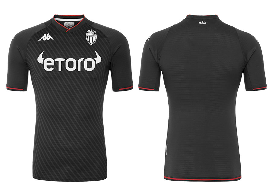 AS Monaco 2021-22 Kappa Away Shirt #ASMonaco #RiseRiskRepeat #KappaSport