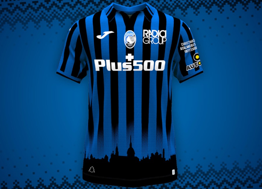 Atalanta BC 2021 Joma Christmas Edition Shirt #AtalantaBC #LaDea