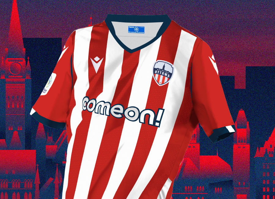 Atlético Ottawa 2021 Macron Home Shirt #AtléticoOttawa #LetsGoAtleti #AllezAtleti #macronsports #CanPL