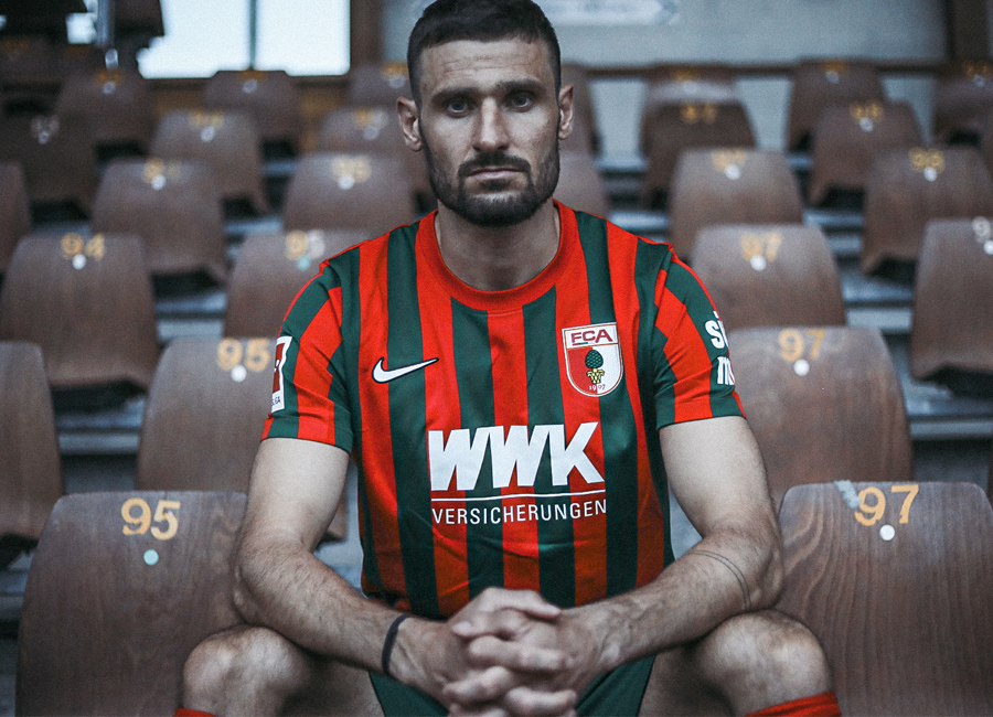 Augsburg 2021-22 Nike Home Kit #FCAugsburg #FCA #nikefootball