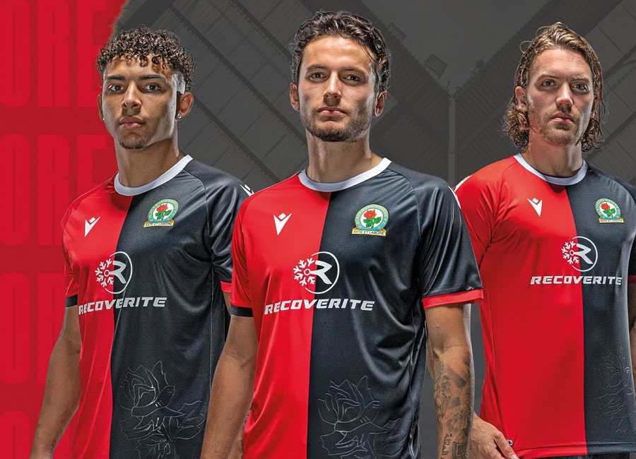 Blackburn Rovers 2021-22 Macron Away Kit #BlackburnRovers #Rovers #macronsports
