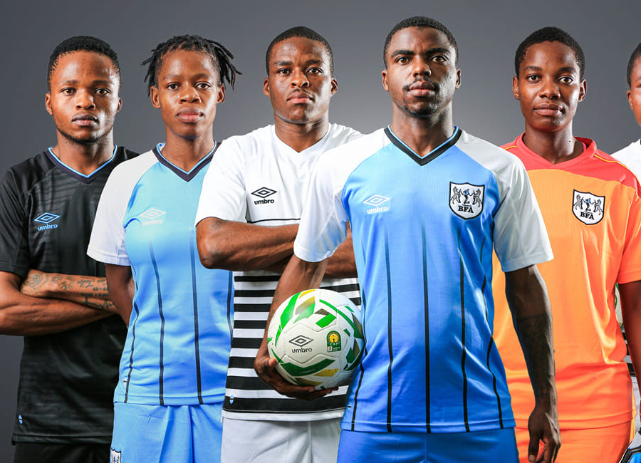 Botswana 2021-22 Umbro Home, Away and Third Shirts #Botswana #umbro