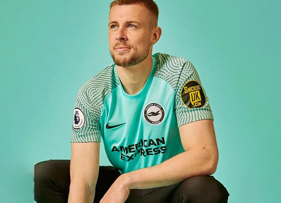 Brighton & Hove Albion 2021-22 Nike Away Shirt #BHAFC #Brighton #nikefootball #BrightonandHoveAlbion