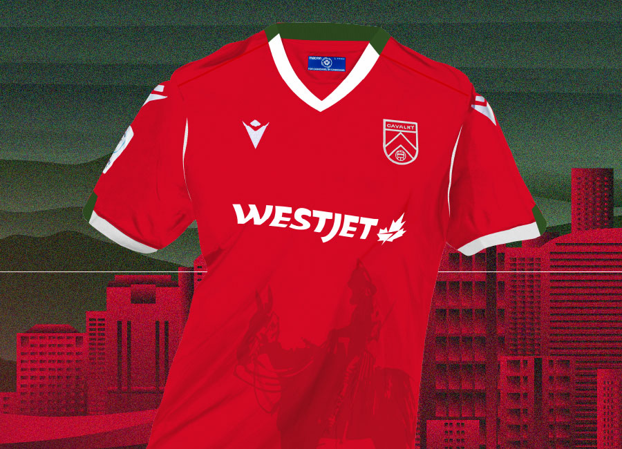 Cavalry FC 2021 Macron Home Shirt #CavalryFC #CavsFC #macronsports #CanPL