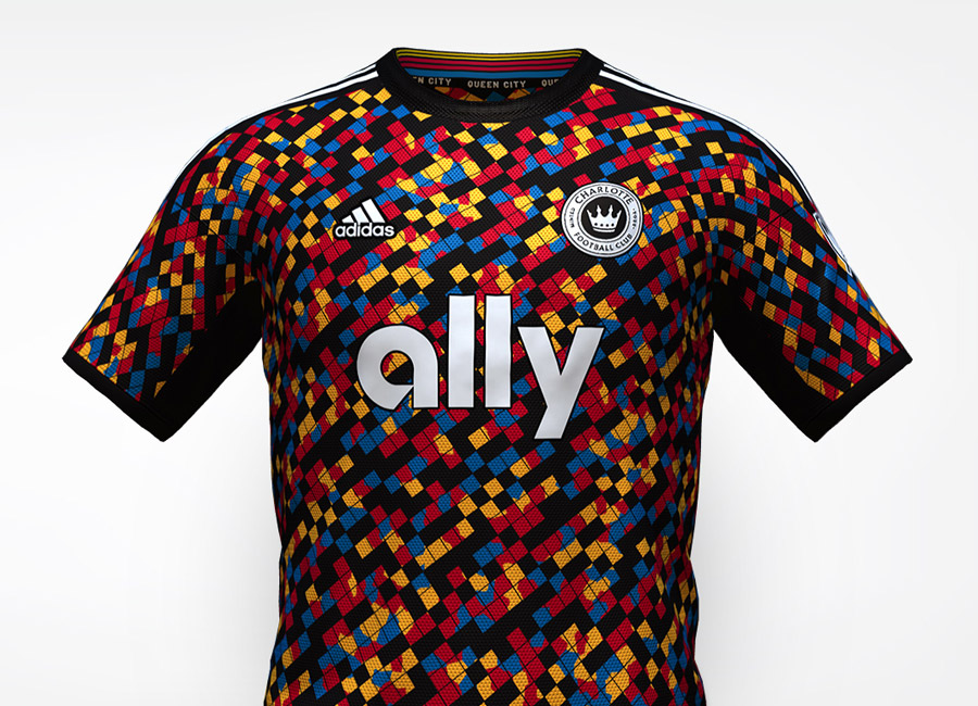 Charlotte FC X Adidas Shirt Concept by Sithuralom @Sithuralom #CharlotteFC #ForTheCrown #mls #kitdesign